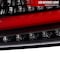 Spec-D Tuning SEDAN LED LIGHT BAR GLOSSY BLACK HOUSING AND CLEAR LENS, 2PK LT-WRX084BKLED-SQ-TM - alternate 3